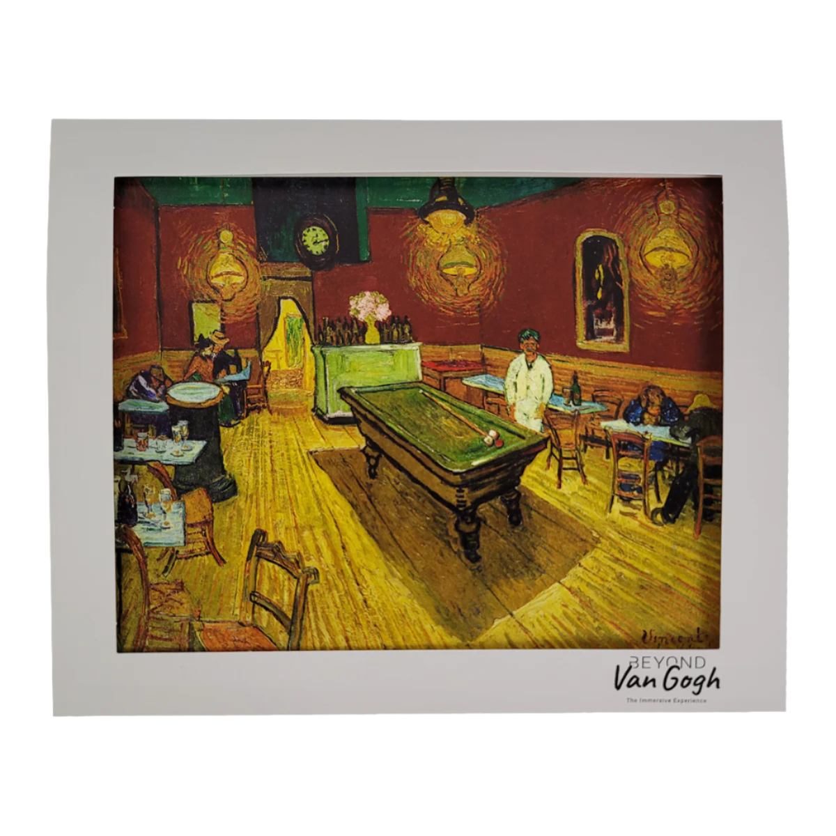 The Night Cafe Matted Print 8x10