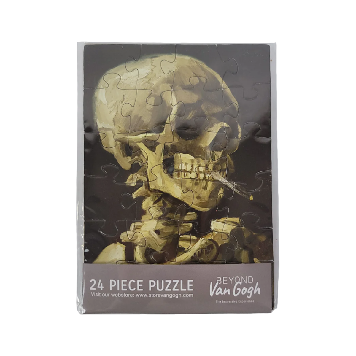 Skull of a Skeleton Puzzle Postcards