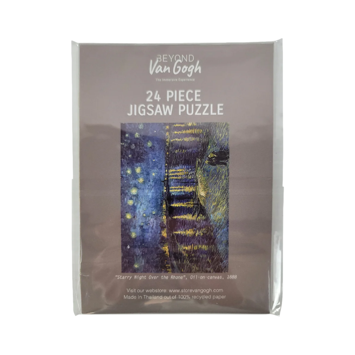 Starry Night Over Rhone Puzzle Postcards