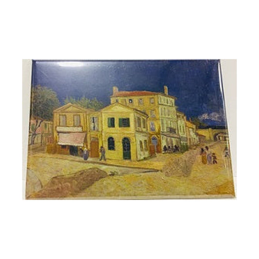 Yellow House Acrylic Magnet