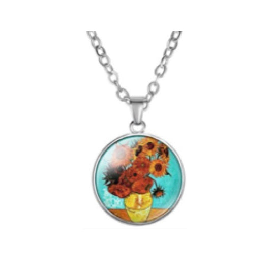 Sunflowers Necklace