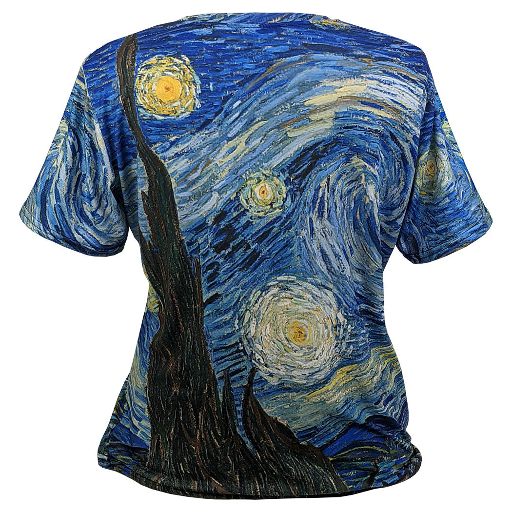 The Starry Night All Over Women's T-Shirt